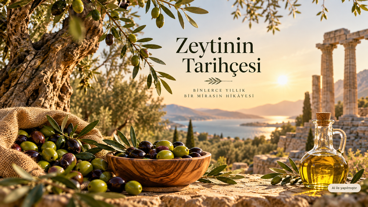 Zeytinin Tarihçesi: Binlerce Yıllık Bir Mirasın Hikâyesi